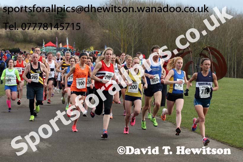 Senior womens North Eastern Counties AA Road Relay Champs., Hetton Lyons Country Park, Hetton-le-hole, County Durham